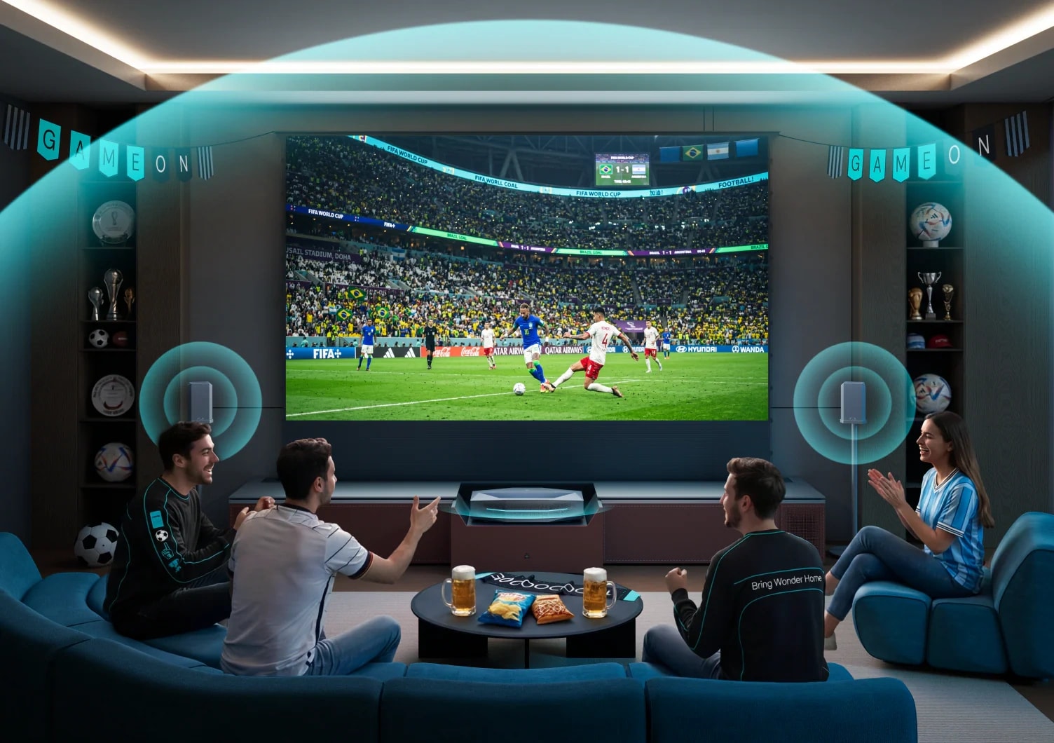 Turn the goal into a room-wide memory.