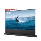 Floor-Rising Screen